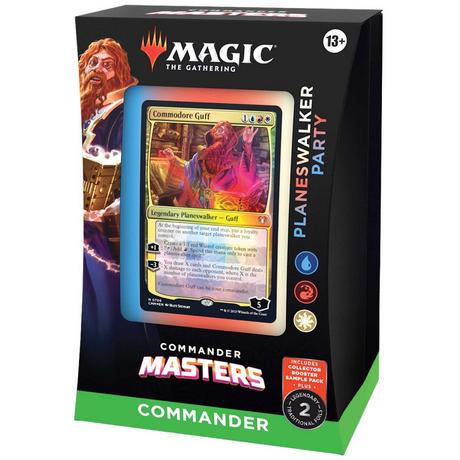 Wizards of the Coast  Commander Masters Commander Deck Planeswalker Party - Magic the Gathering - EN 