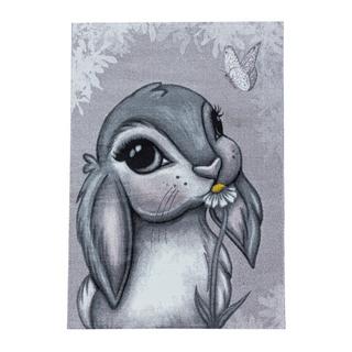 Paco Home Bunny de lièvre de tapis pour enfants  