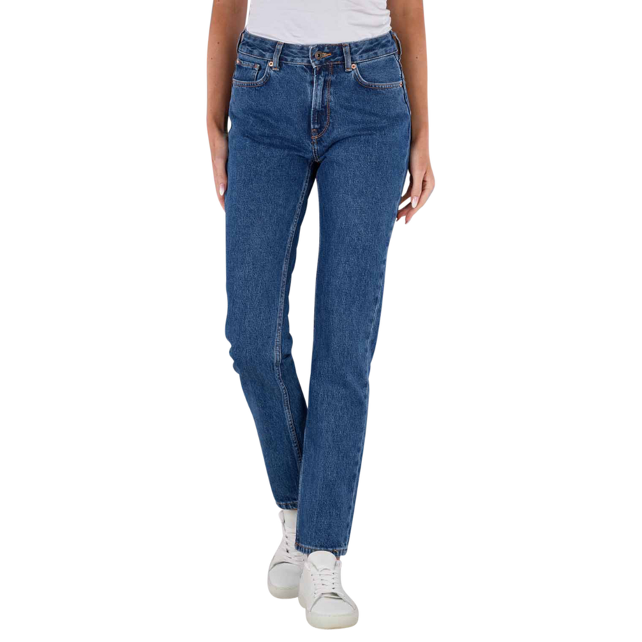 Mary Straight Fit  Stone Wash