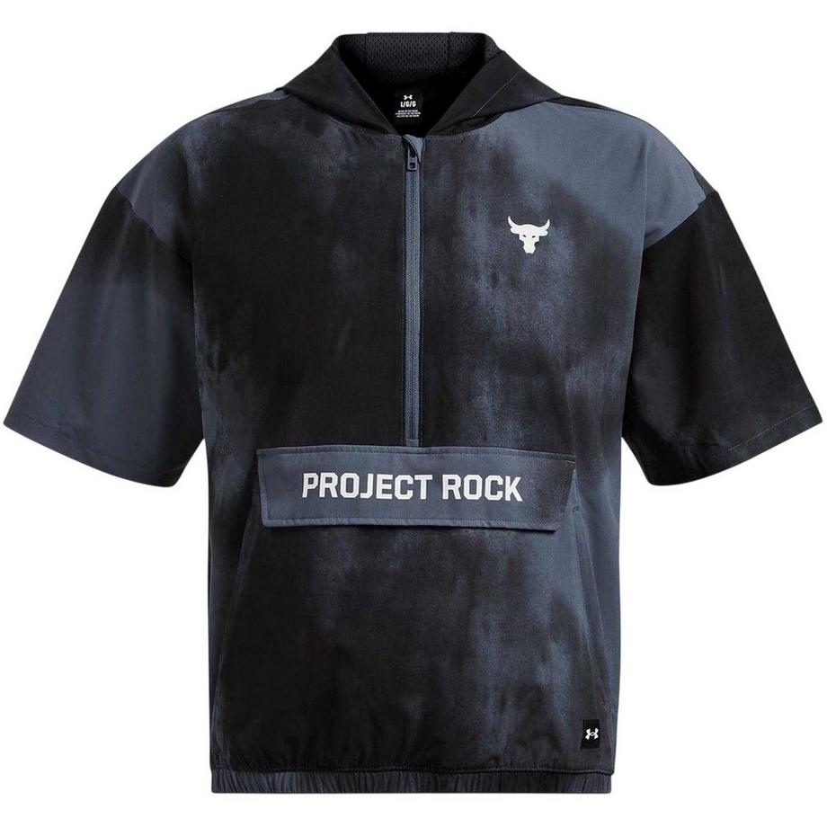 Project Rock Felpa Con Cappuccio Maniche Corte