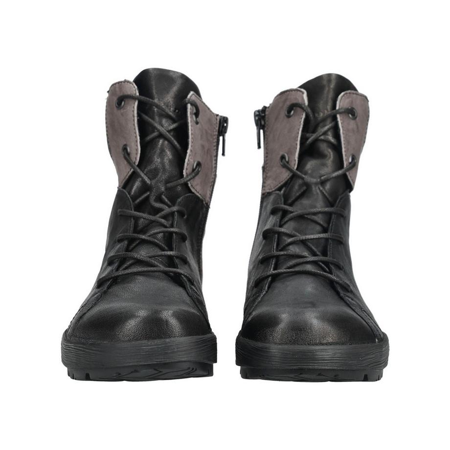 Think Schnürstiefelette mit Seitlichem Reißverschluss  