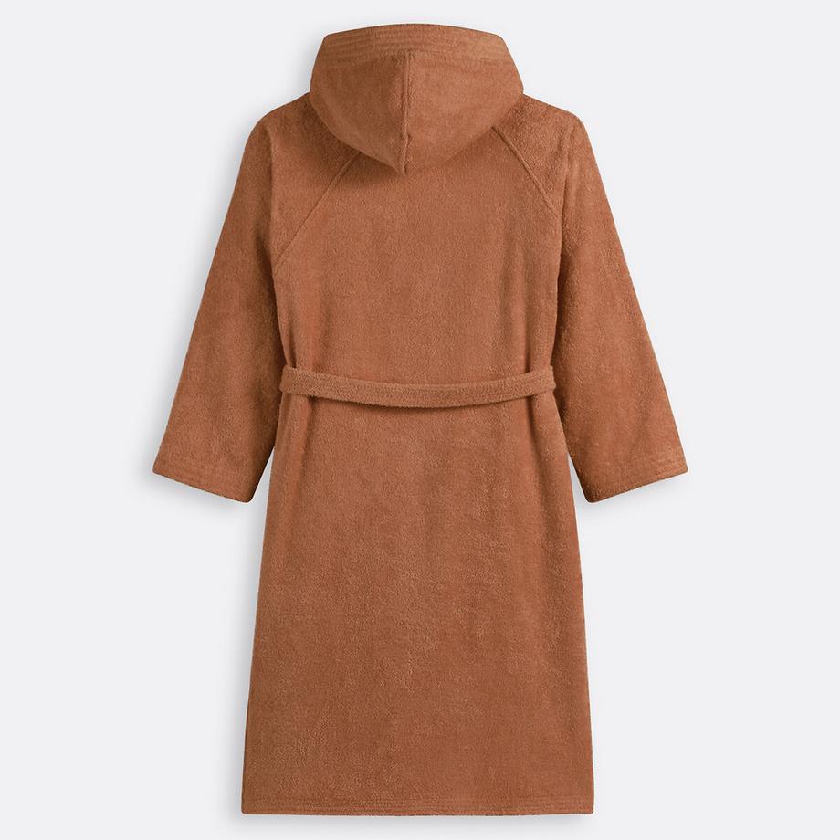 La Redoute Intérieurs Peignoir capuche éponge bouclette 450 gm2  