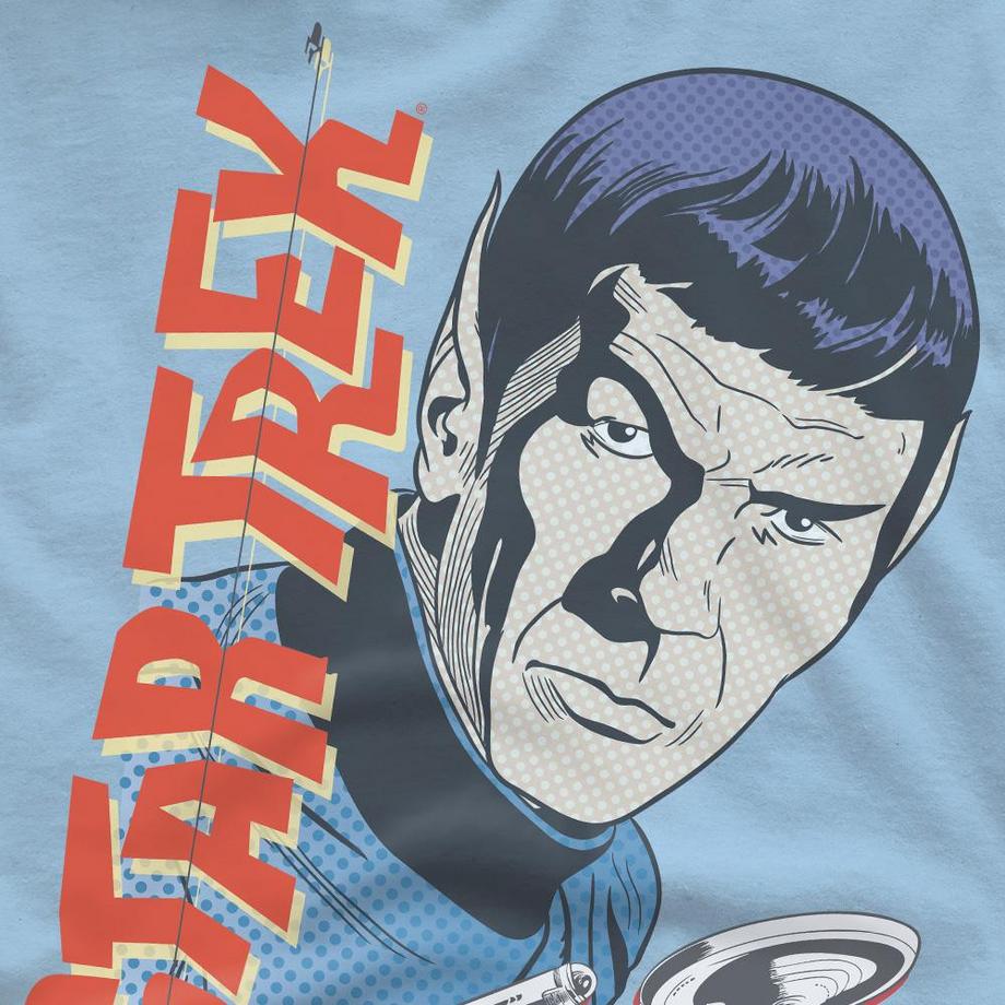 Star Trek Star Trek Spock Grafikdruck T-Shirt  