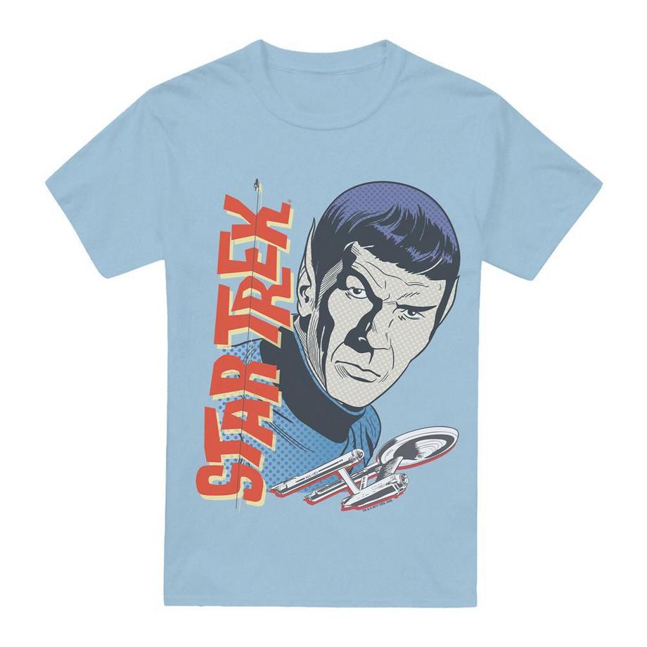 Star Trek Star Trek Spock Grafikdruck T-Shirt  