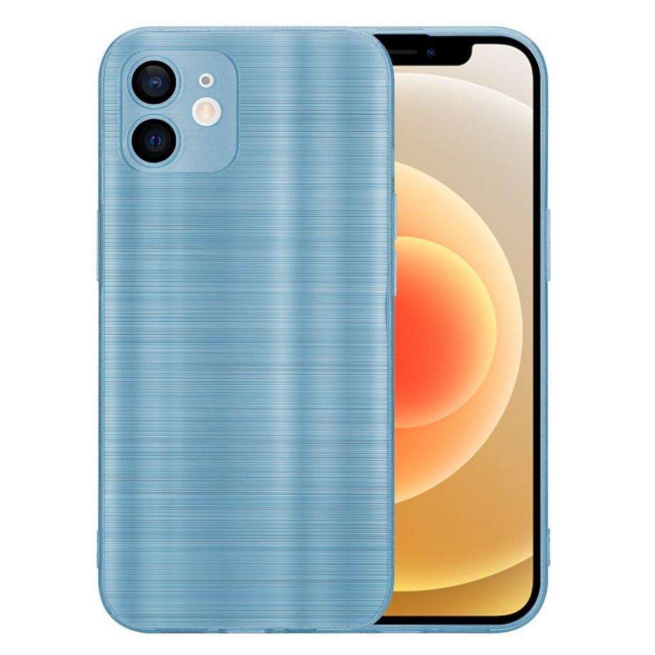 Cadorabo  Hülle für Apple iPhone 12 im Brushed Design 