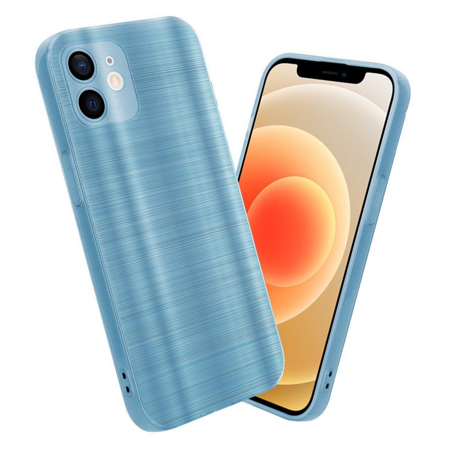 Cadorabo  Hülle für Apple iPhone 12 im Brushed Design 
