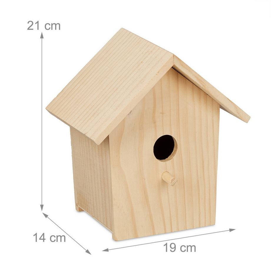 B2X  Casetta per uccelli decorativa da appendere 