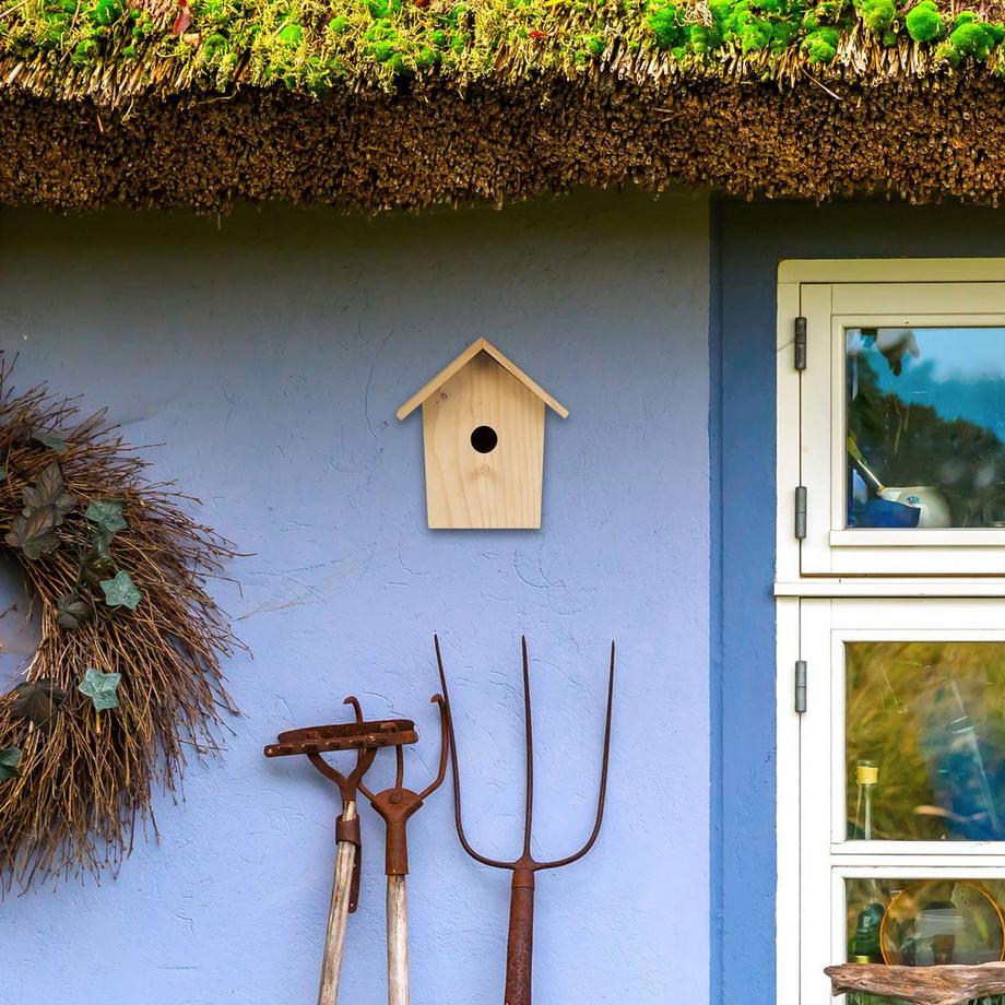 B2X  Casetta per uccelli decorativa da appendere 