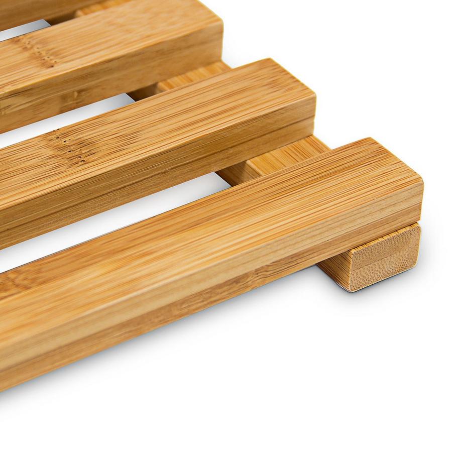 B2X  Tapis en bois de bambou 