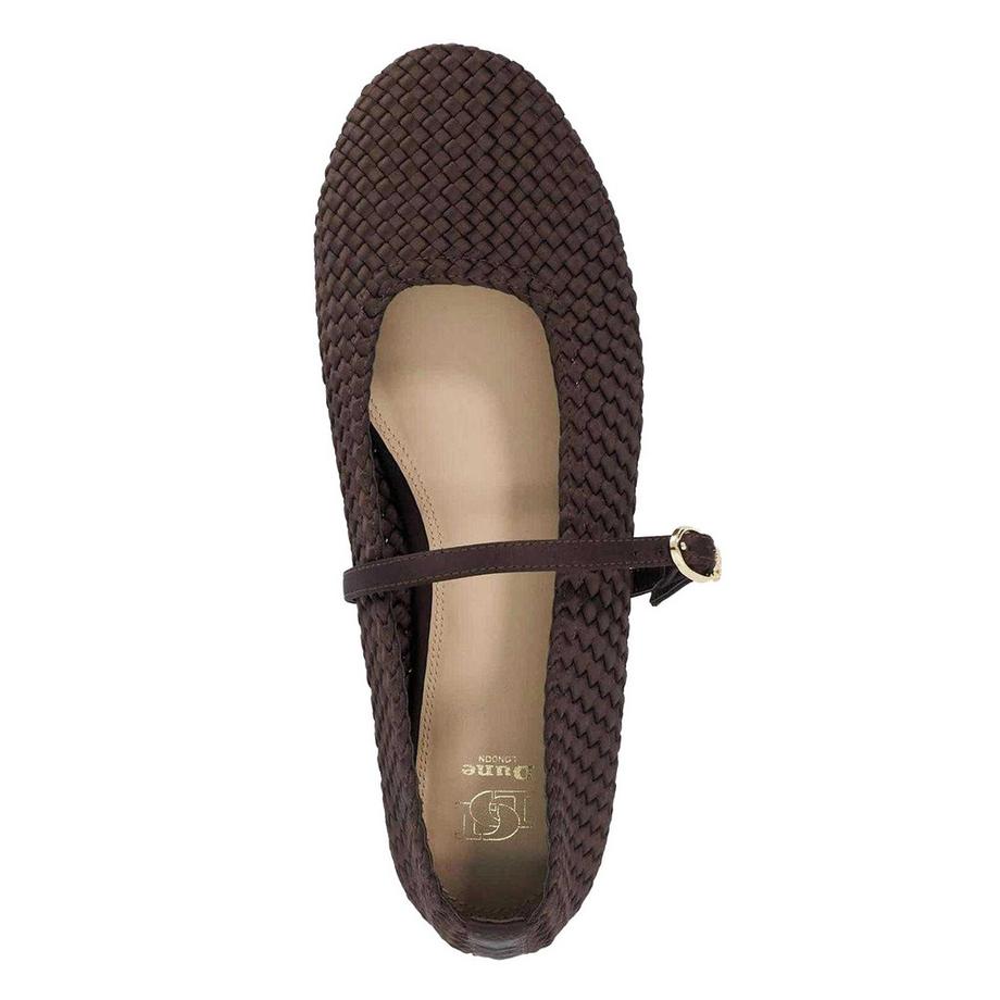 Dune London Hosta Ballerine Mary Jane Intrecciate  