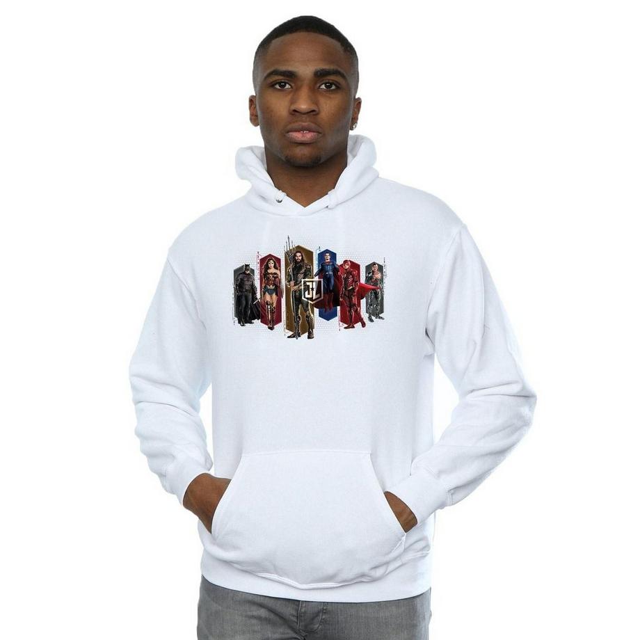 DC COMICS Justice League Sweat à Capuche Imprimé  
