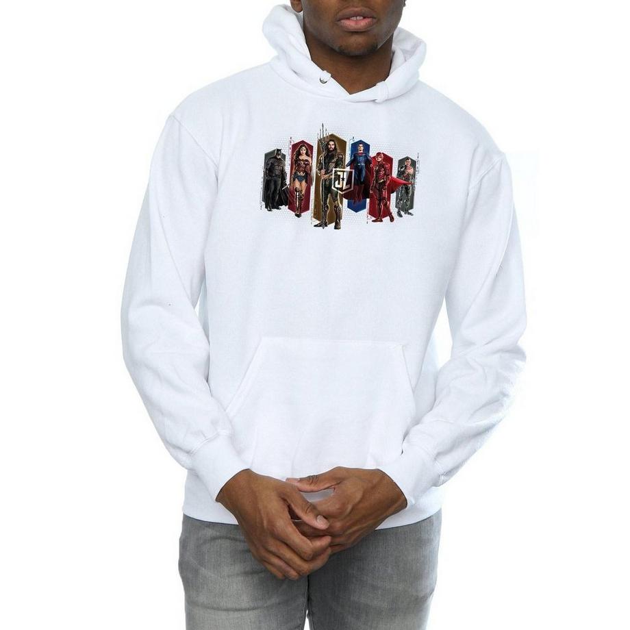 DC COMICS Justice League Sweat à Capuche Imprimé  