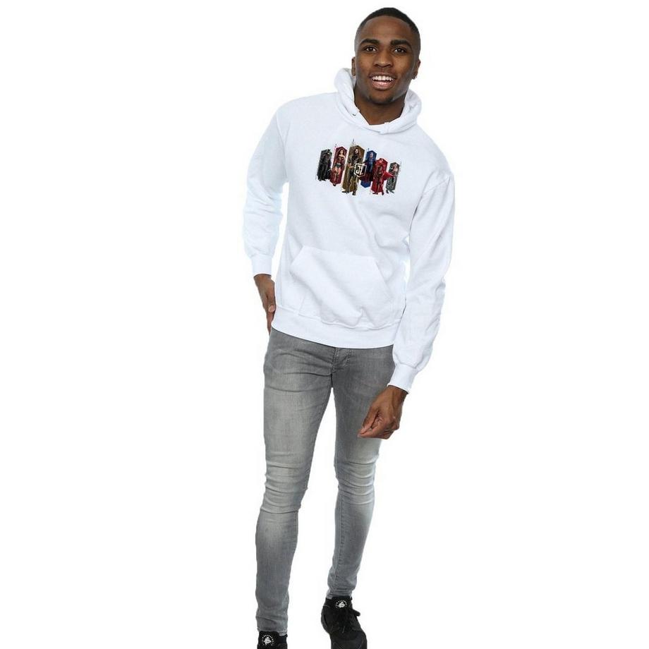 DC COMICS Justice League Sweat à Capuche Imprimé  