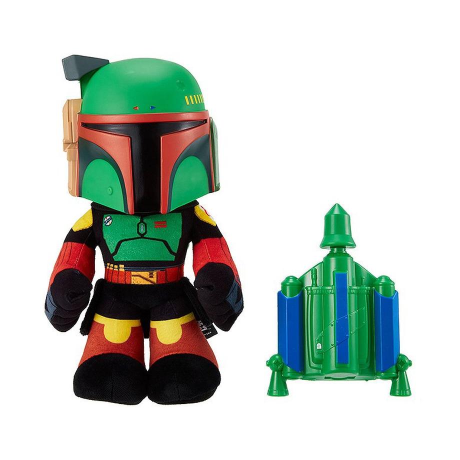 Mattel  Star Wars Boba Fett Funktionsplüsch (30cm) 