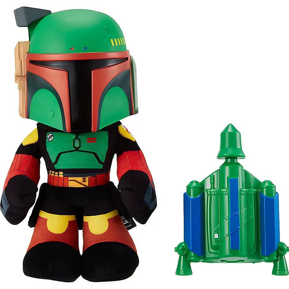 Mattel  Star Wars Boba Fett Funktionsplüsch (30cm) 