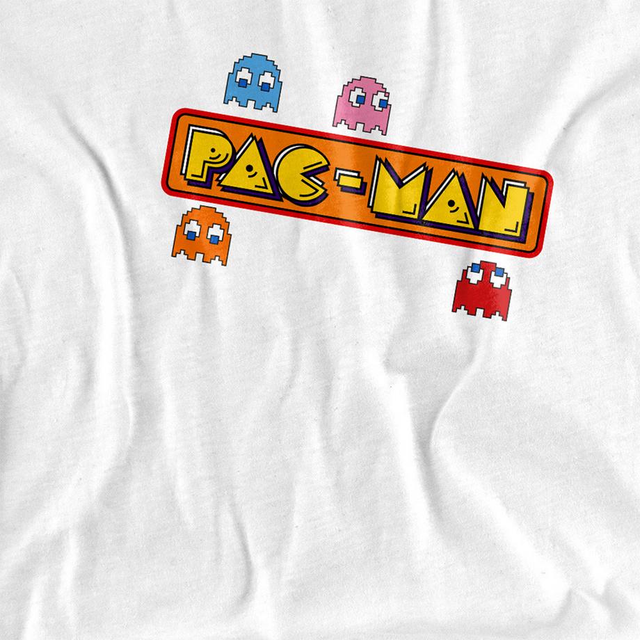 Pac-Man T-Shirt Stampa Grafica  
