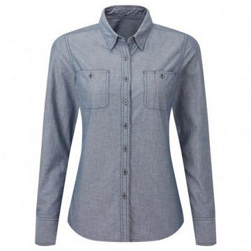 Chemise de soirée en chambray certifié biologique et équitable