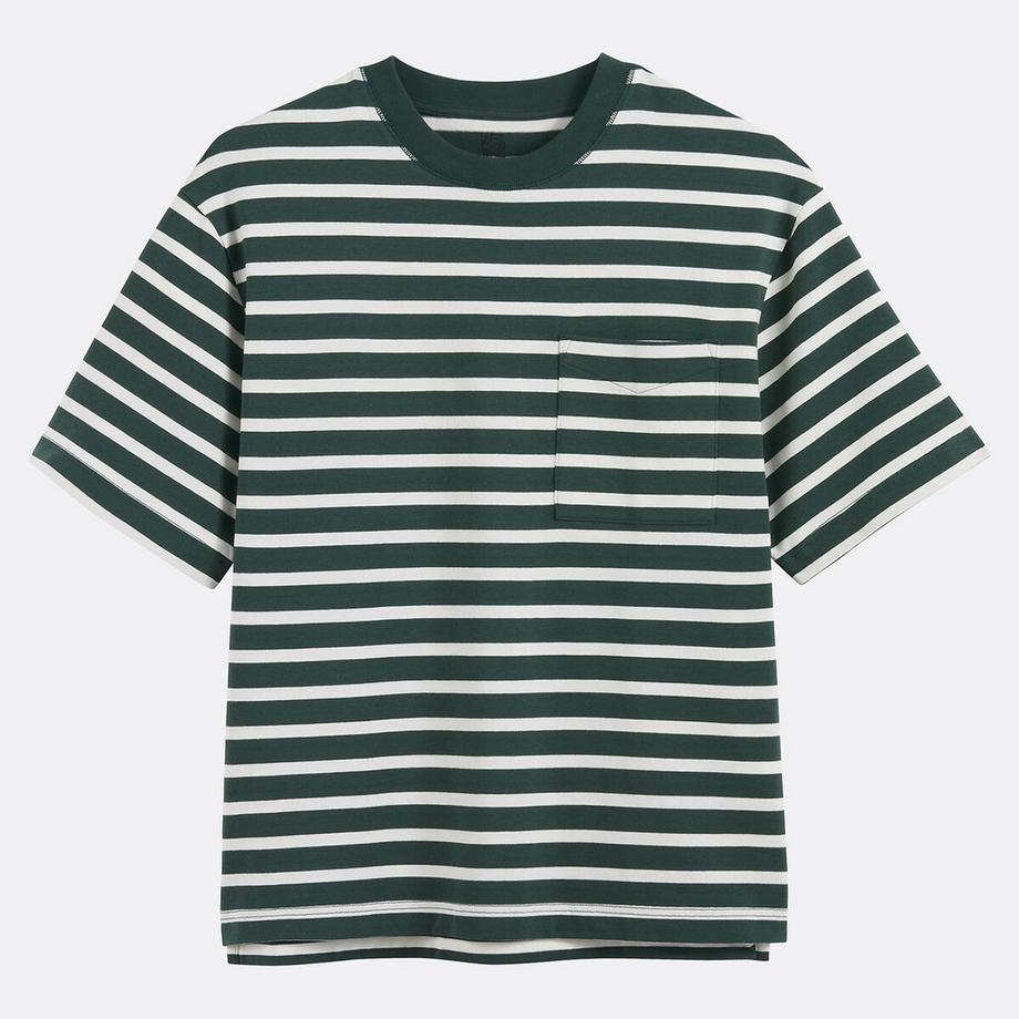 La Redoute Collections Matrosen Streifen Regular Fit T-Shirt  