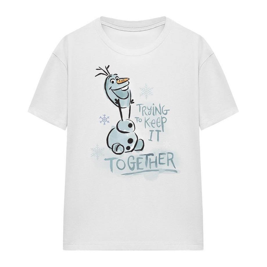 T-ShirtMotif Olaf Trying To Keep It Together