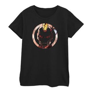 Iron Man Iron Man Circle Logo T-Shirt  