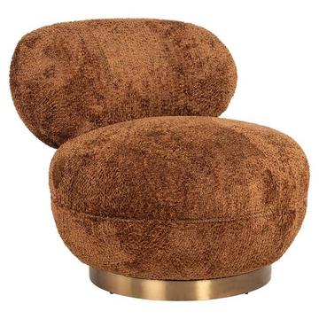 Fauteuil pivotant Jace Lovely cinnamon