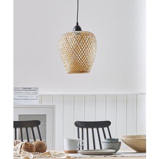 Beliani Lampadario en Legno di bambù Boho BOMU  