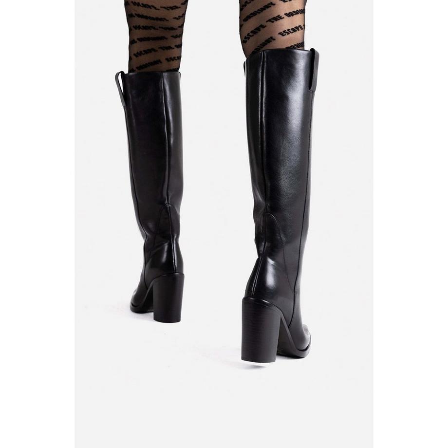 BRONX Damen Stiefel mit Blockabsatz  