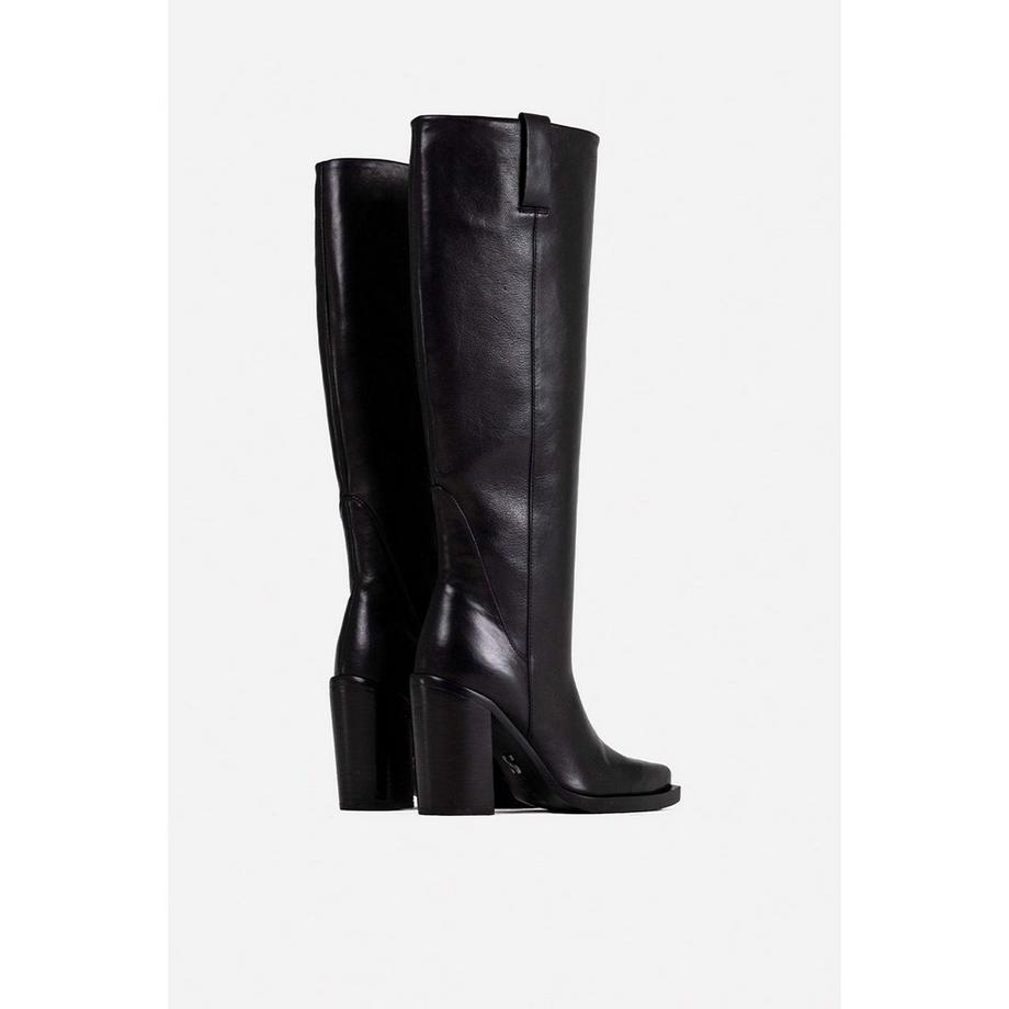 BRONX Damen Stiefel mit Blockabsatz  