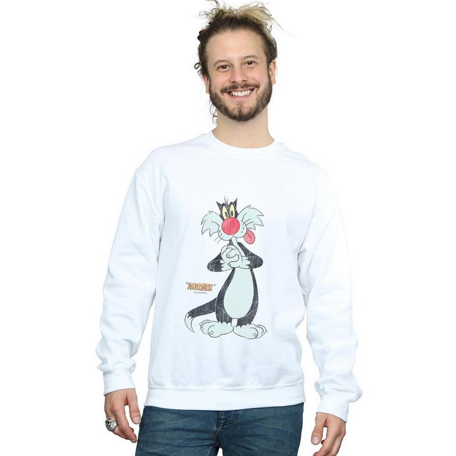 LOONEY TUNES Sweatshirt Sylvester le Chat  