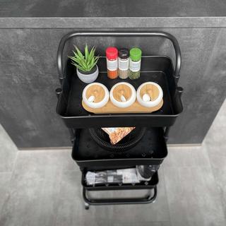 Intirilife Rollwagen mit 3 Ebenen  