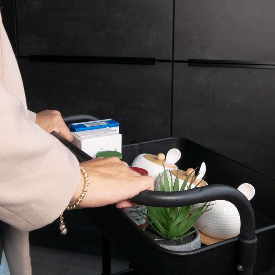 Intirilife Rollwagen mit 3 Ebenen  