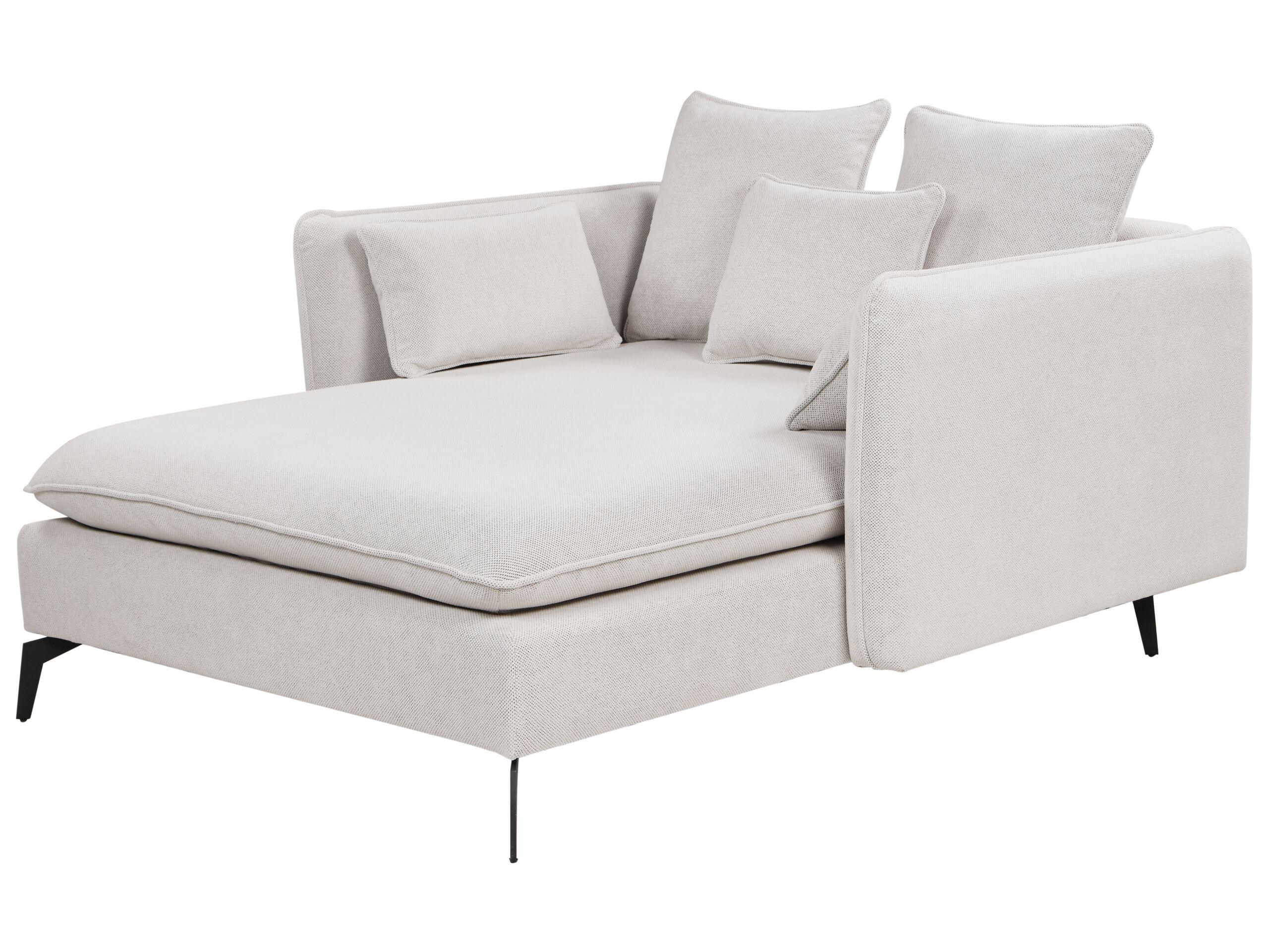 Beliani Chaiselongue aus Polyester Modern CHARMES  