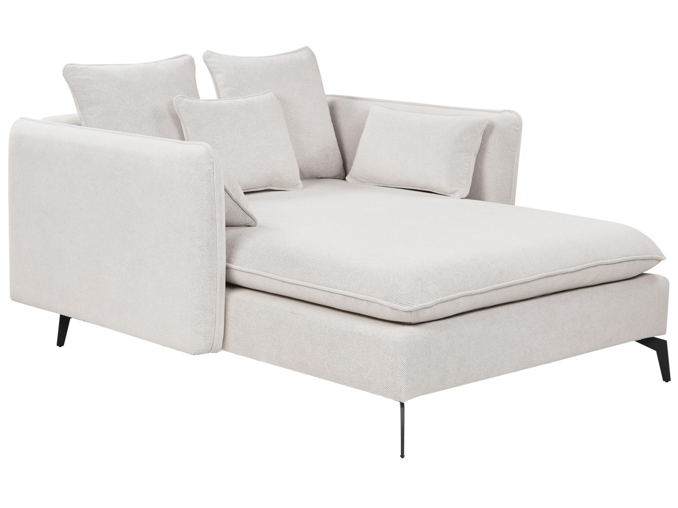 Beliani Chaiselongue aus Polyester Modern CHARMES  