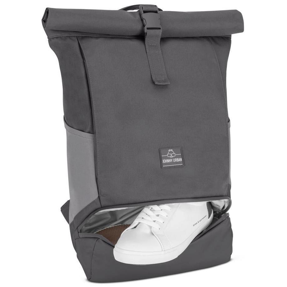 Johnny Urban Allen Sac à dos Rolltop L Gris Foncé  