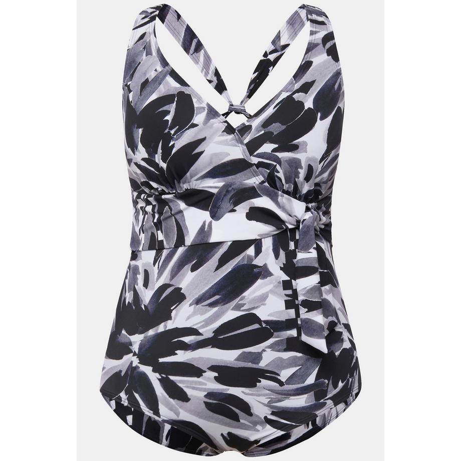 Ulla Popken Maillot de bain aspect dos nu bonnets souples  