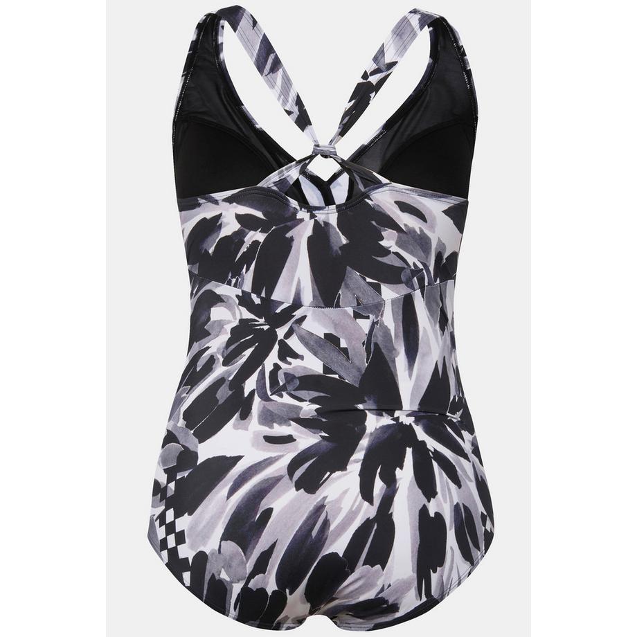 Ulla Popken Maillot de bain aspect dos nu bonnets souples  