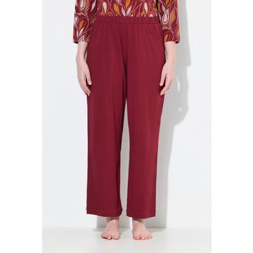 Pantaloni del pigiama in tinta unita con taglio della gamba dritto