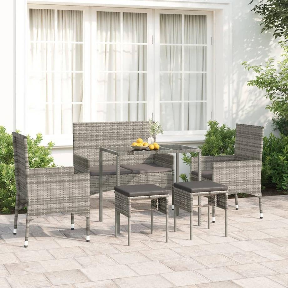 VidaXL Garten lounge set poly-rattan  