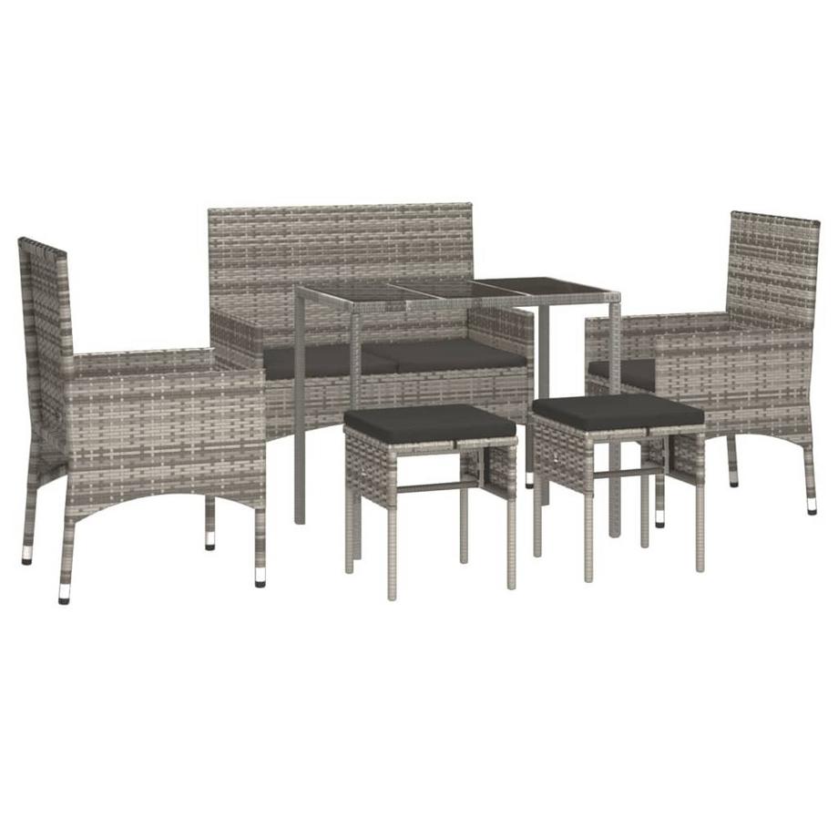 VidaXL Garten lounge set poly-rattan  
