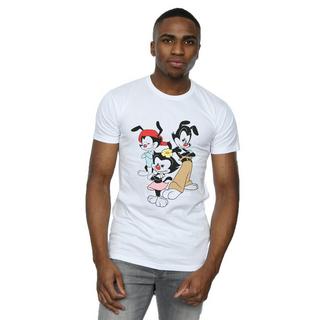 Animaniacs Wakko Yakko Dot T-Shirt Stampata  