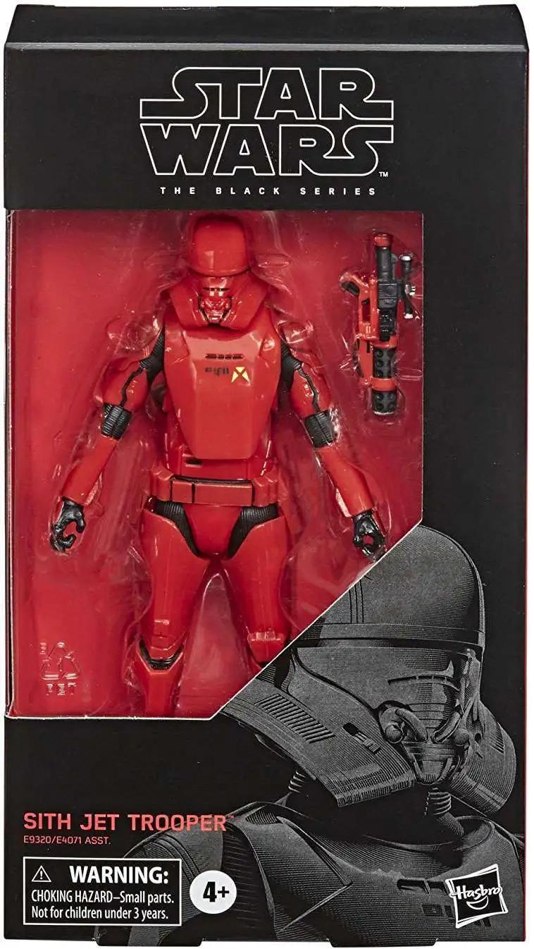 Hasbro  Star Wars The Rise of Skywalker Black Series Sith Jet Trooper Action Figure 