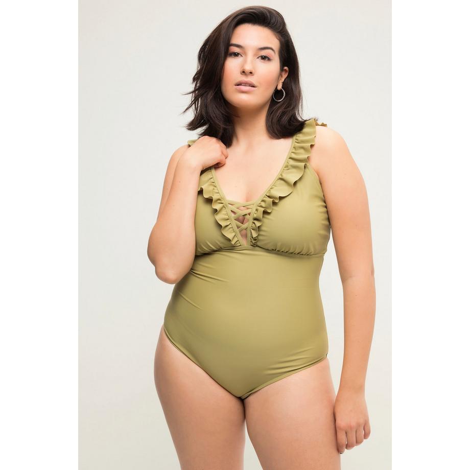 Studio Untold Maillot de bain Bonnets souples Volants  