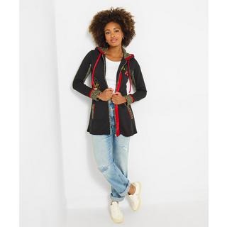 Joe Browns Festlicher Hoodie mit Rotkehlchen-Print  