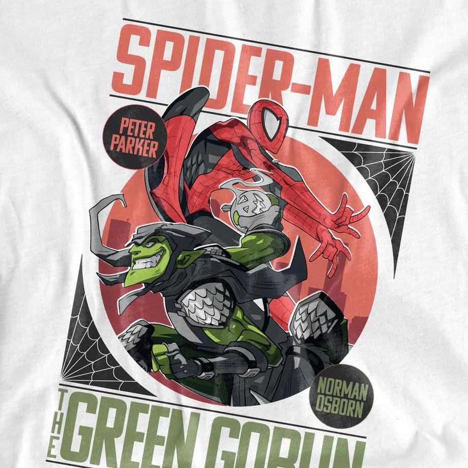 Spider-Man Vs The Green Goblin T-Shirt Manches Longues  