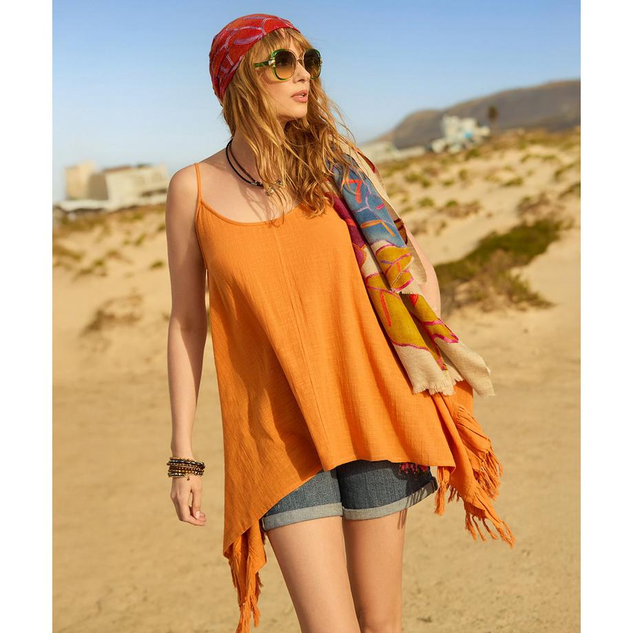 Joe Browns  Tunika mit Quasten- und Taschentuchsaum 