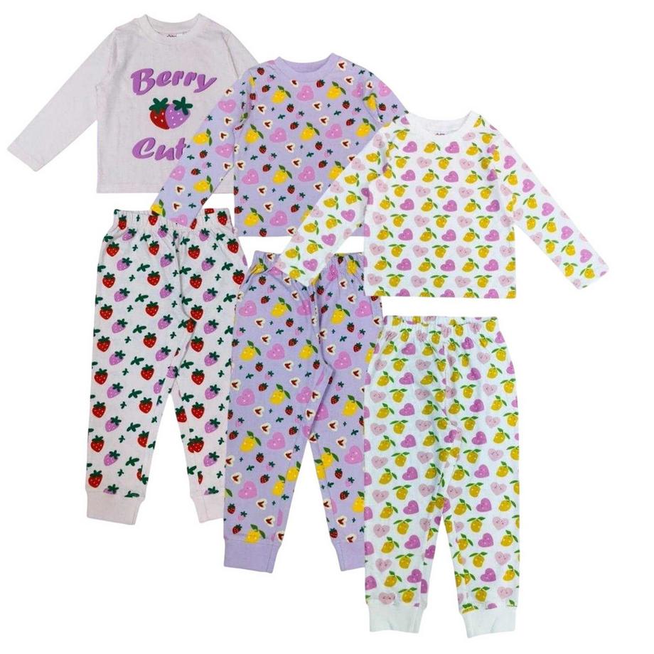 Lot De 3 Ensembles De Pyjamas Longs (Pack de trois)