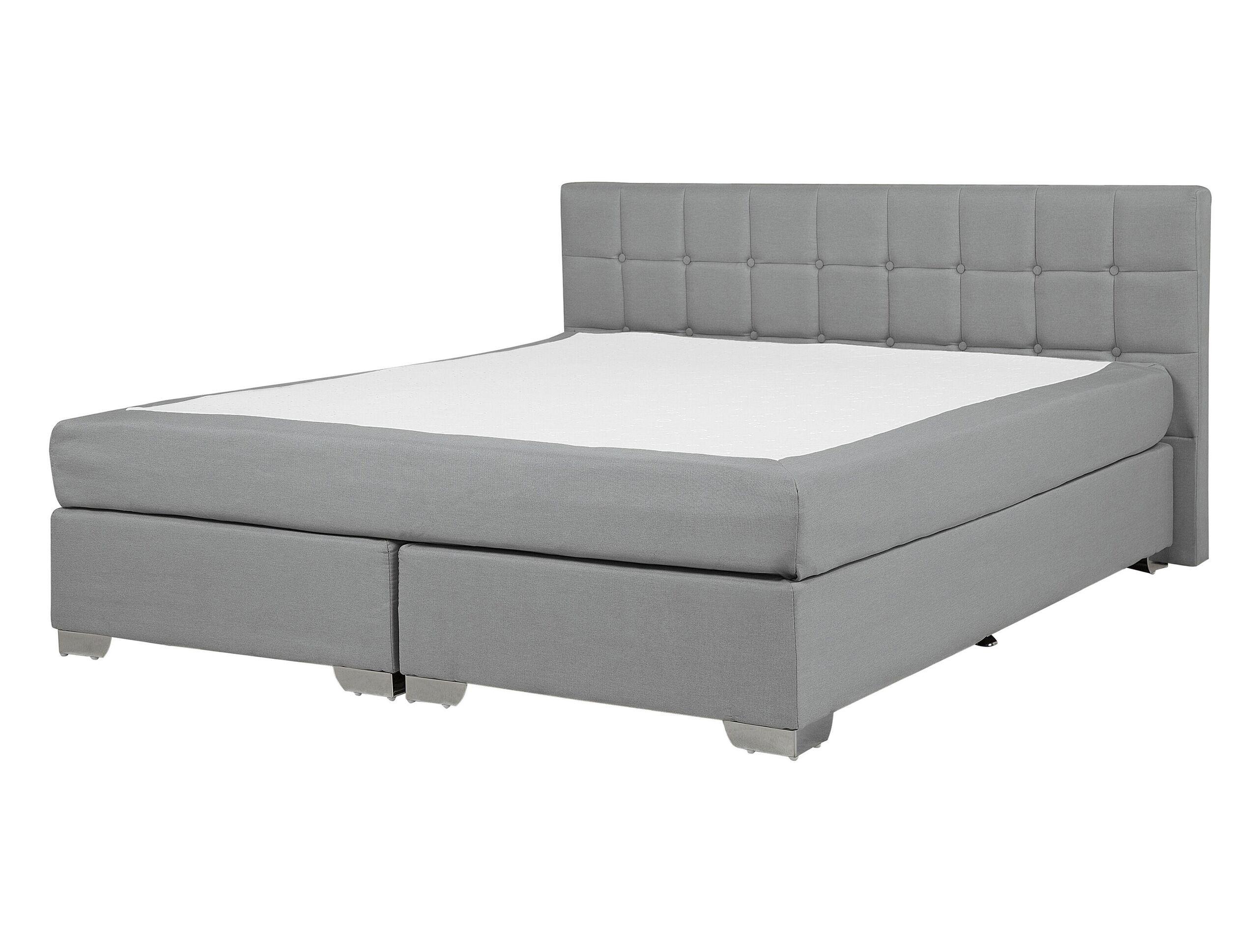 Beliani Boxspring Bett aus Polyester Modern ADMIRAL  