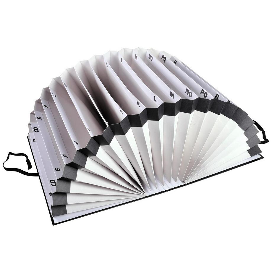 Exacompta Fächermappe mit hoher Kapazität, Ordnung nach A-Z, 20 Fächer,  