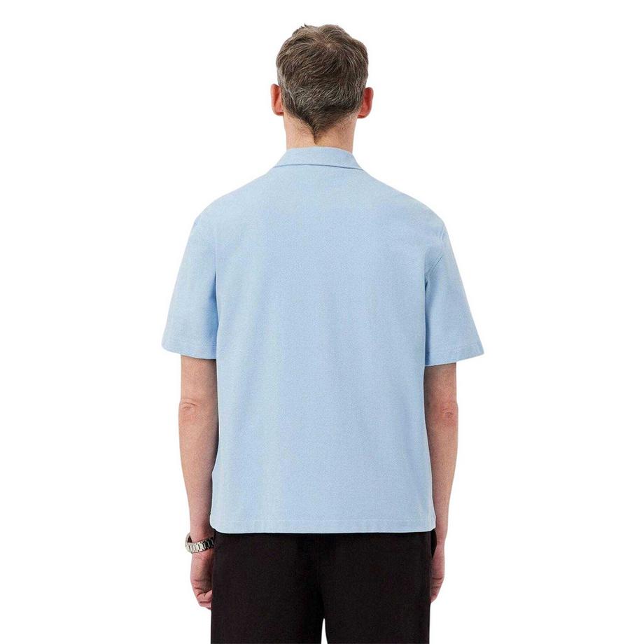 LACOSTE Camicia Collo Revere Maniche Corte  