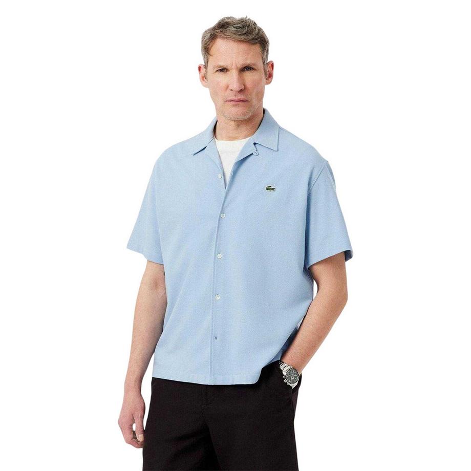 LACOSTE Camicia Collo Revere Maniche Corte  